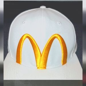 McDonalds White & Good Stitched Logo Ball Cap